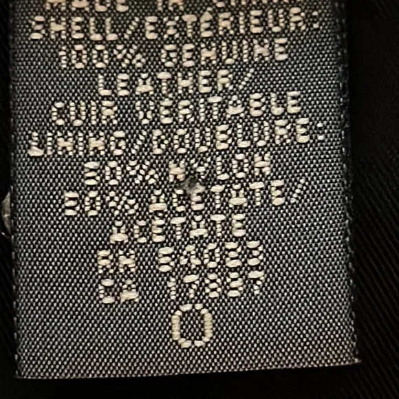 Banana Republic Leather Stitch Detail Moto Blazer/Jacket fit XS - Picture 13 of 17